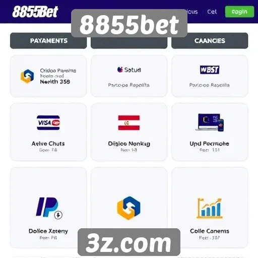 8855bet: opções de pagamento disponíveis para usuários